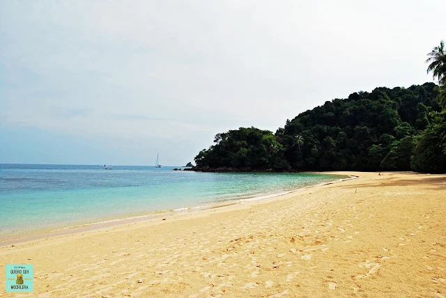 Playas en la península de Malaysia