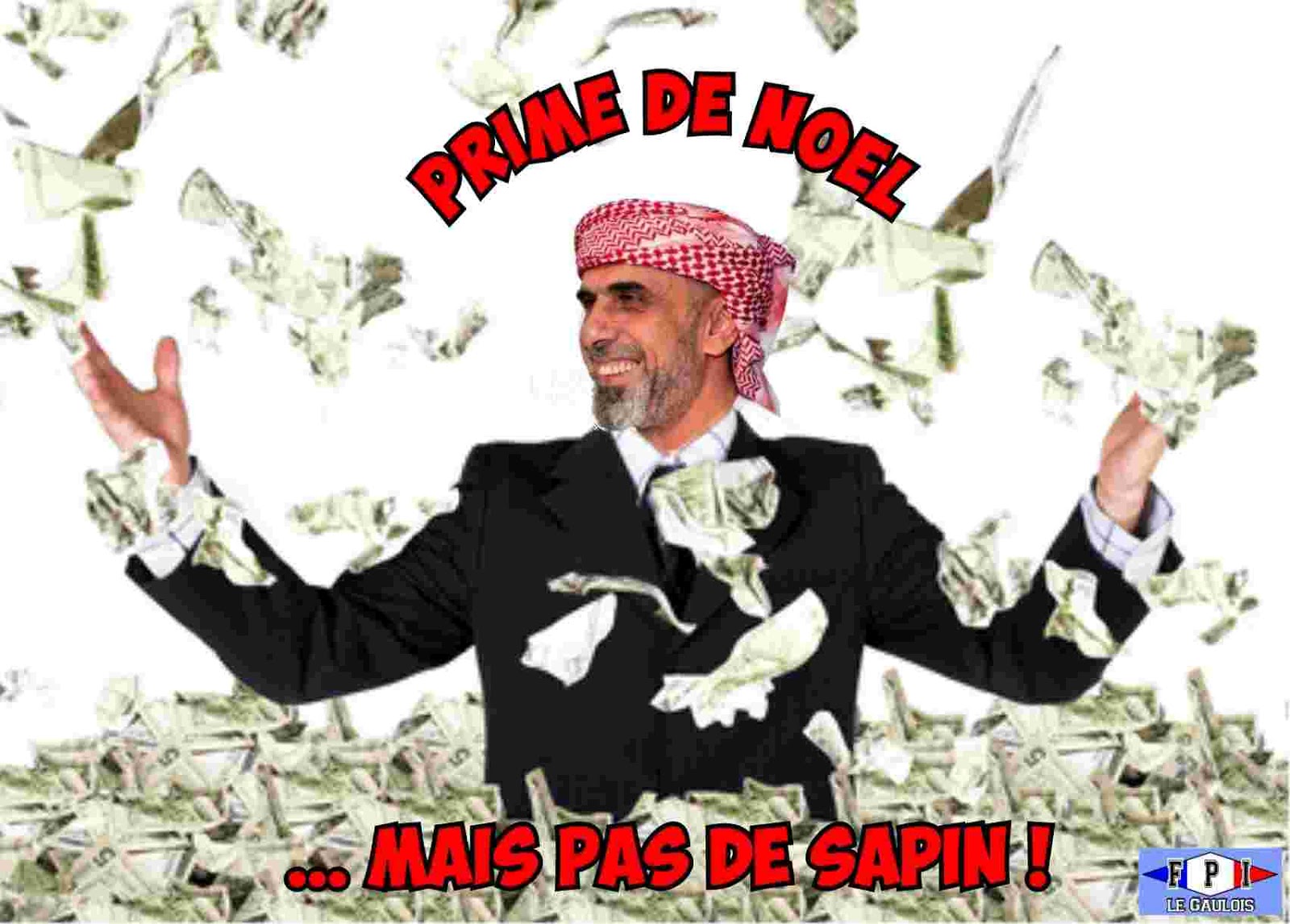 FPI-Le Gaulois: Prime de Noël : les mahométans vont-ils la refuser