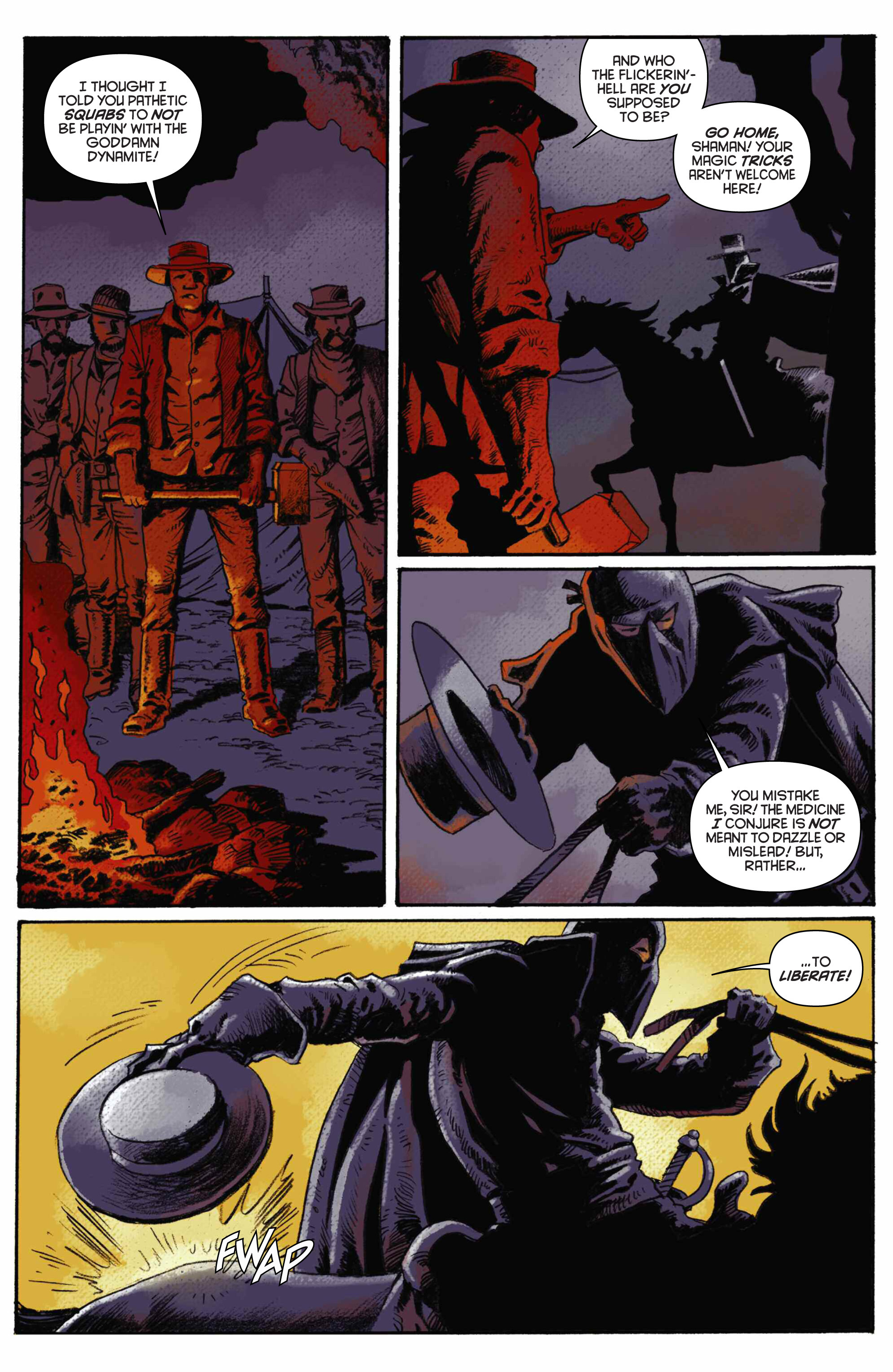 Read online Django/Zorro comic -  Issue #4 - 21