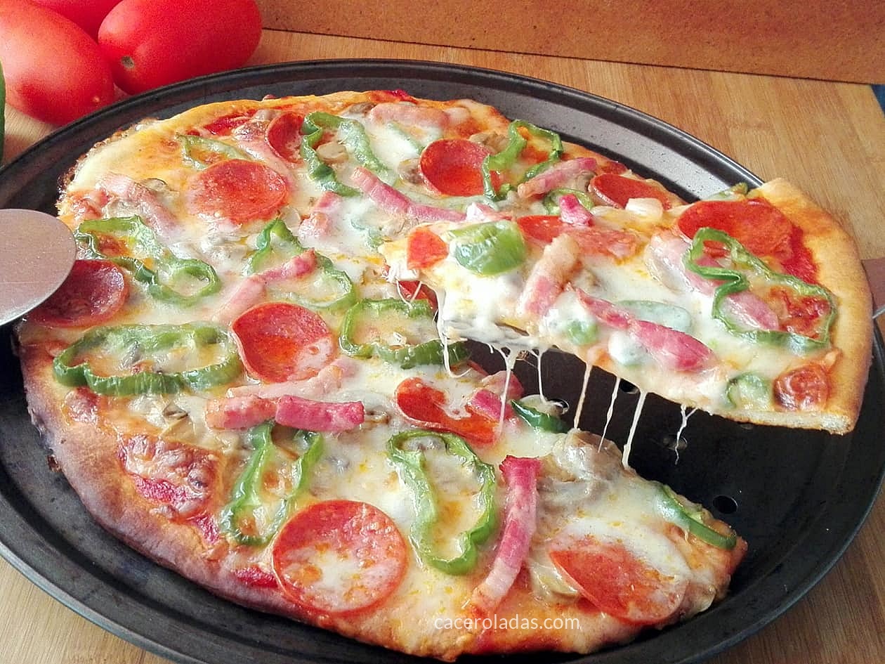 Pizza suprema Caceroladas