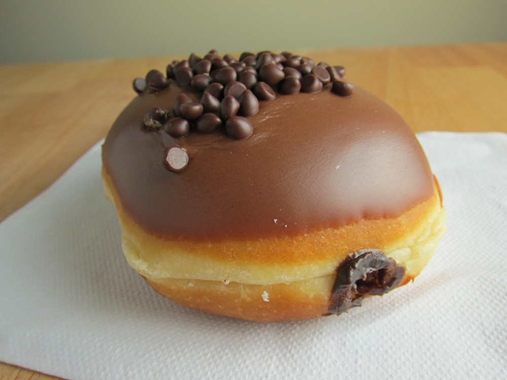 Review Krispy Kreme Brownie Batter Donut Brand Eating