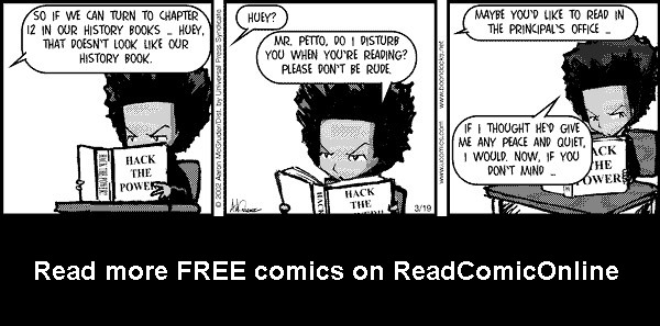 Read online The Boondocks Collection comic -  Issue # Year 2004 - 78