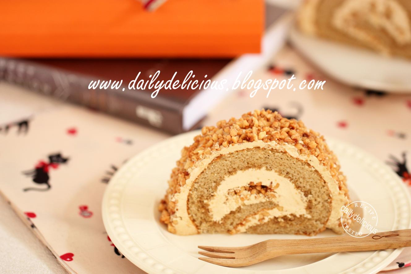 Nut Roll Coffee Cake Recipe Nut Roll Coffee Cake Recipe
