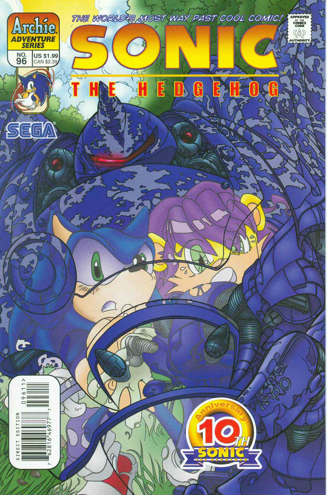 Sonic The Hedgehog (1993) 96 Page 1