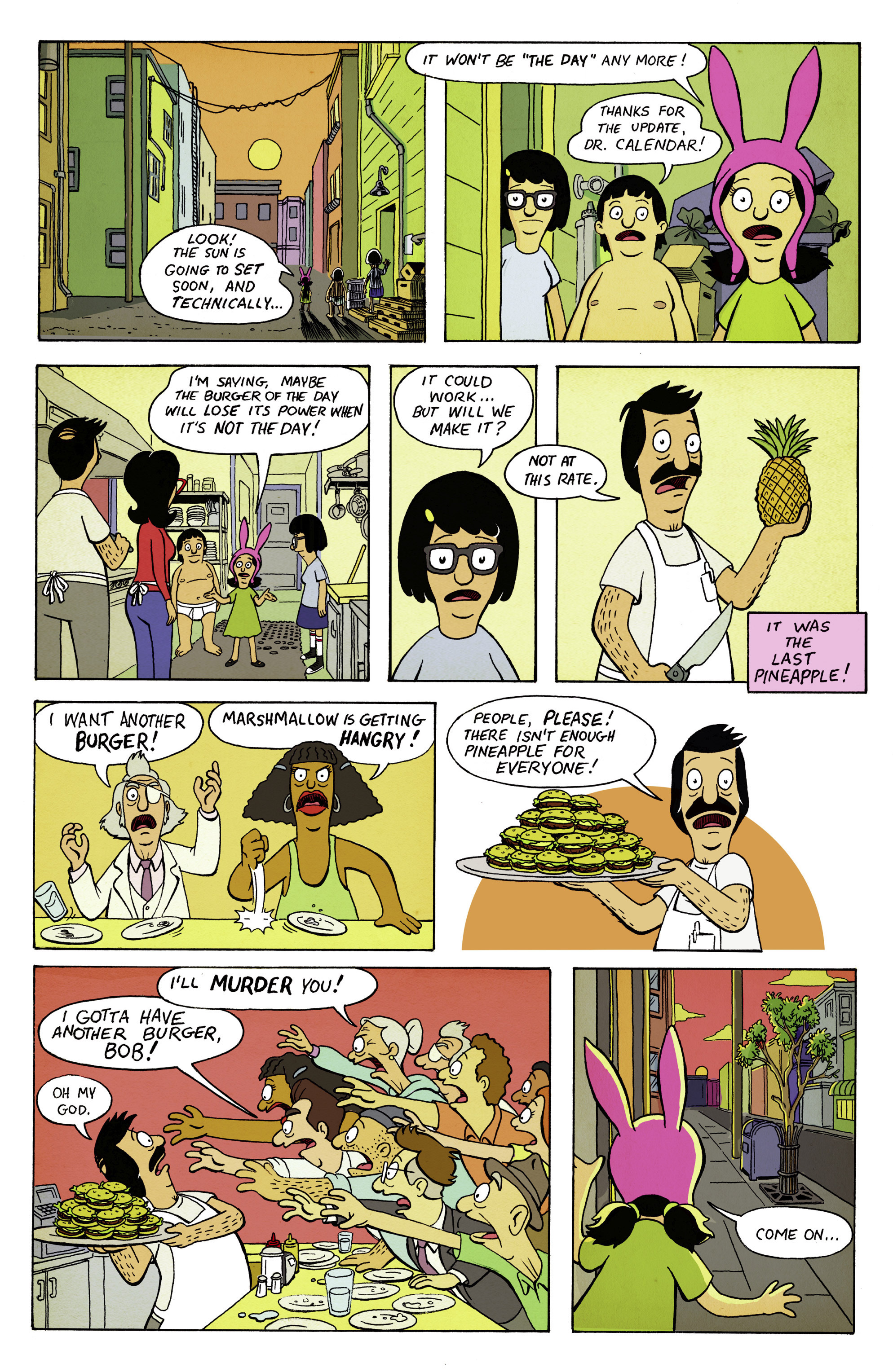 Read online Bob's Burgers (2015) comic -  Issue #4 - 18