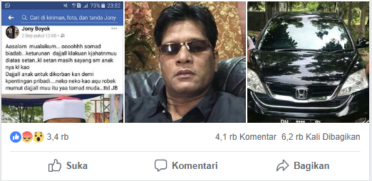 Terkuak Sosok Pelaku yang Diduga Menghina UAS Dengan Menyebut 