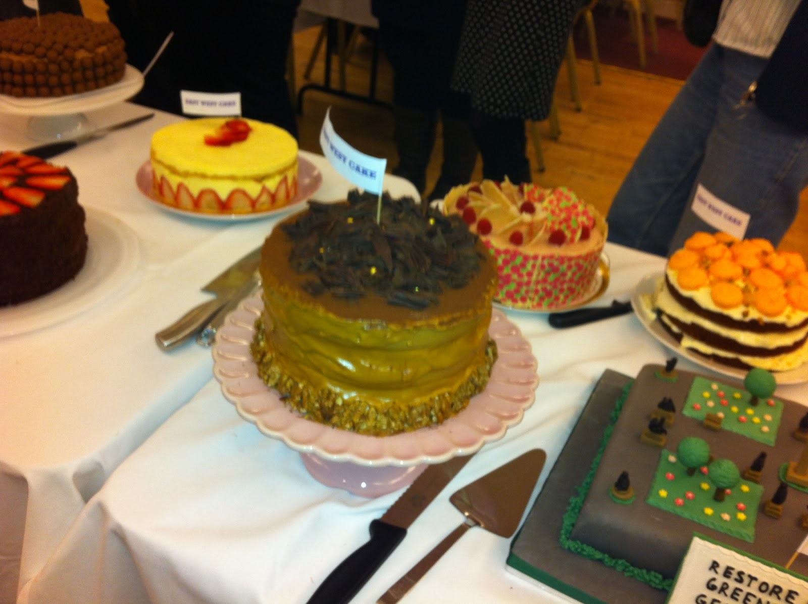 Lonely on a Sunday Edinburgh Cake Ladies East West Cake Event