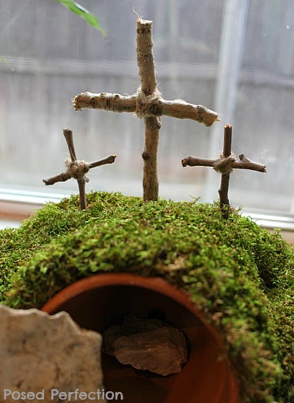 Posed Perfection: How to Make an Easter Garden