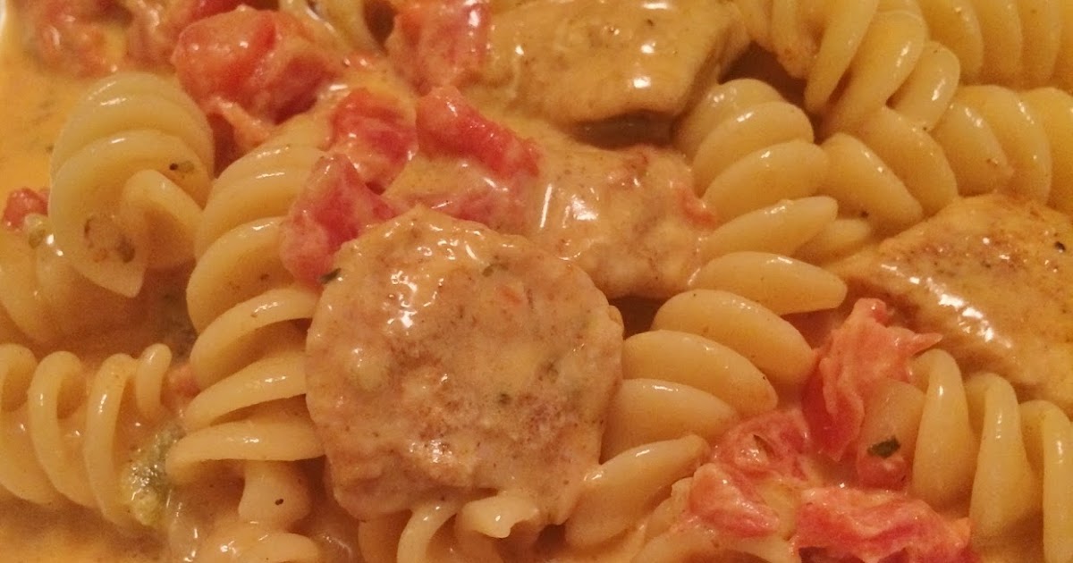 My Tiny Oven Creamy Chicken Taco Rotini
