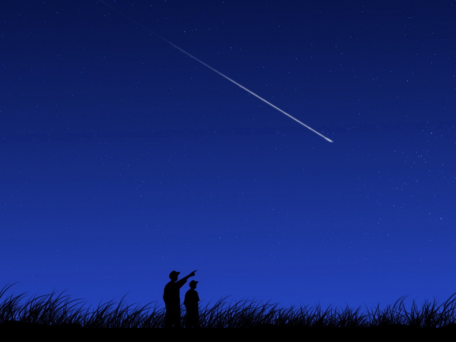 shooting star meteor shower images