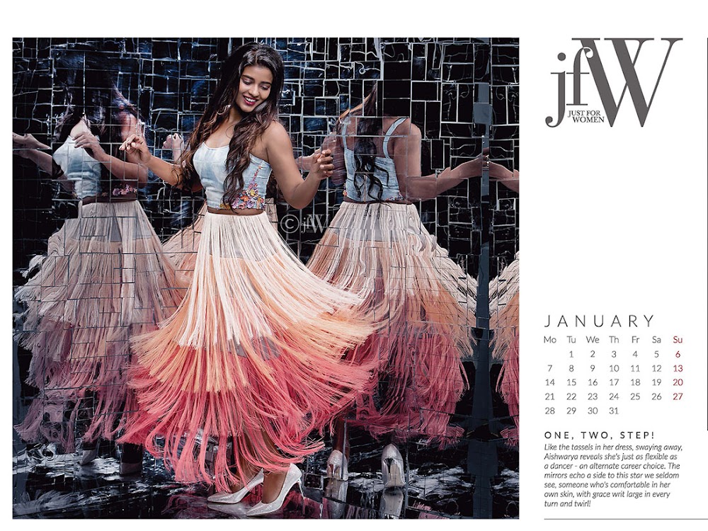 Aishwarya Rajesh - JFW 2019 Calendar