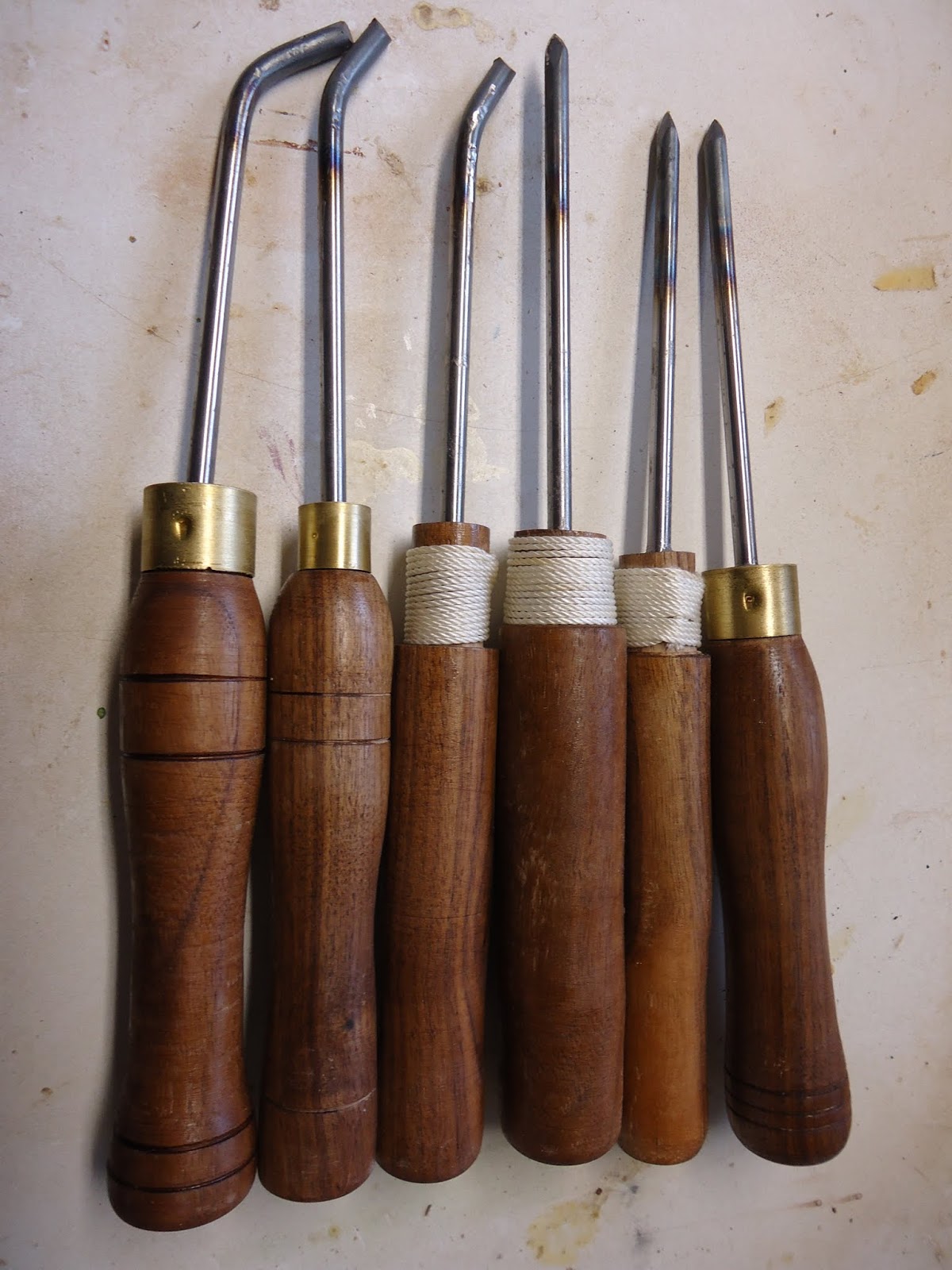 Gary Bingham's Wood Turning Home Made Wood Turning Tools