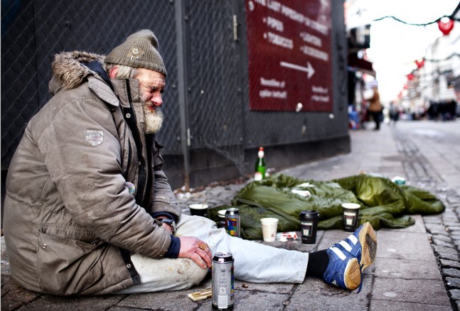 hjemløse: Hjemløse