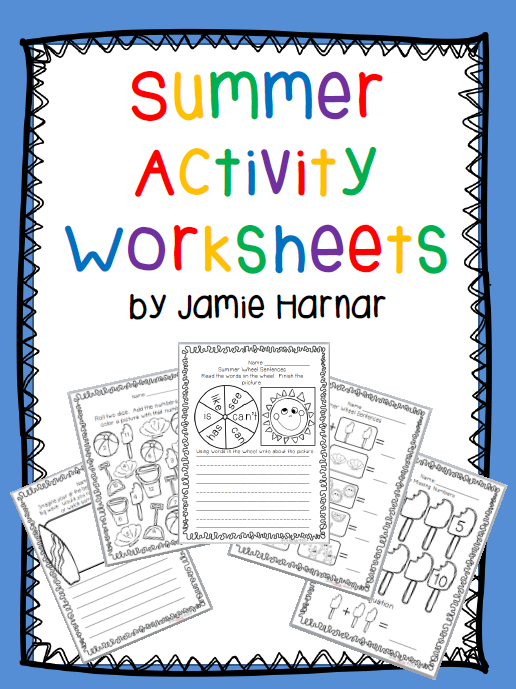 http://www.teacherspayteachers.com/Product/Summer-Activity-Worksheets-1178905