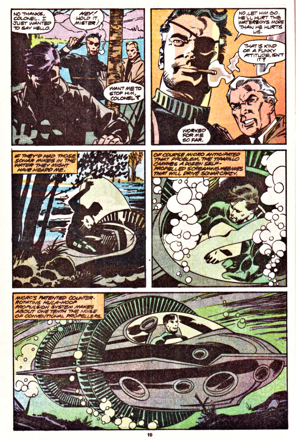 Read online The Punisher (1987) comic -  Issue #41 - Should a Gentleman offer a Tiparillo to a Lady - 9