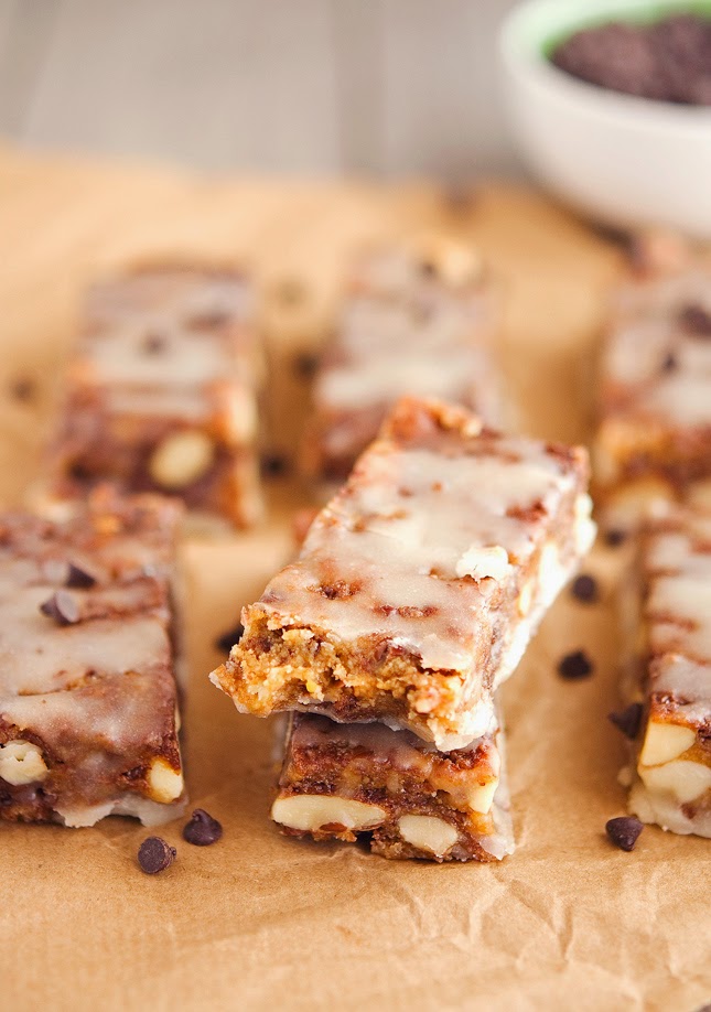 The Iron You Almond Flaxseed Yogurt "Granola" Bars