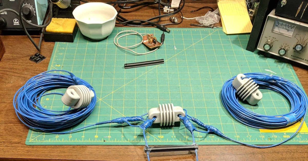 N1GMM Circuits and Experiments: Homebrew Ladder Line and Antenna