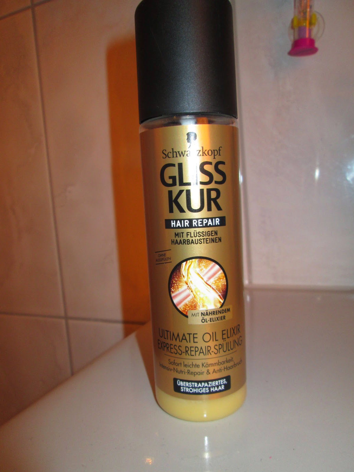 Beauty , Fashion & Lifestyle Gliss Kur 'Hair Repair' Spray Review♥