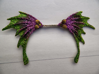 One of a kind fairy wings. Property of Cassie's Creative Crafts