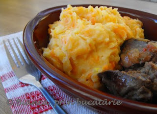 Piure de cartofi cu morcovi