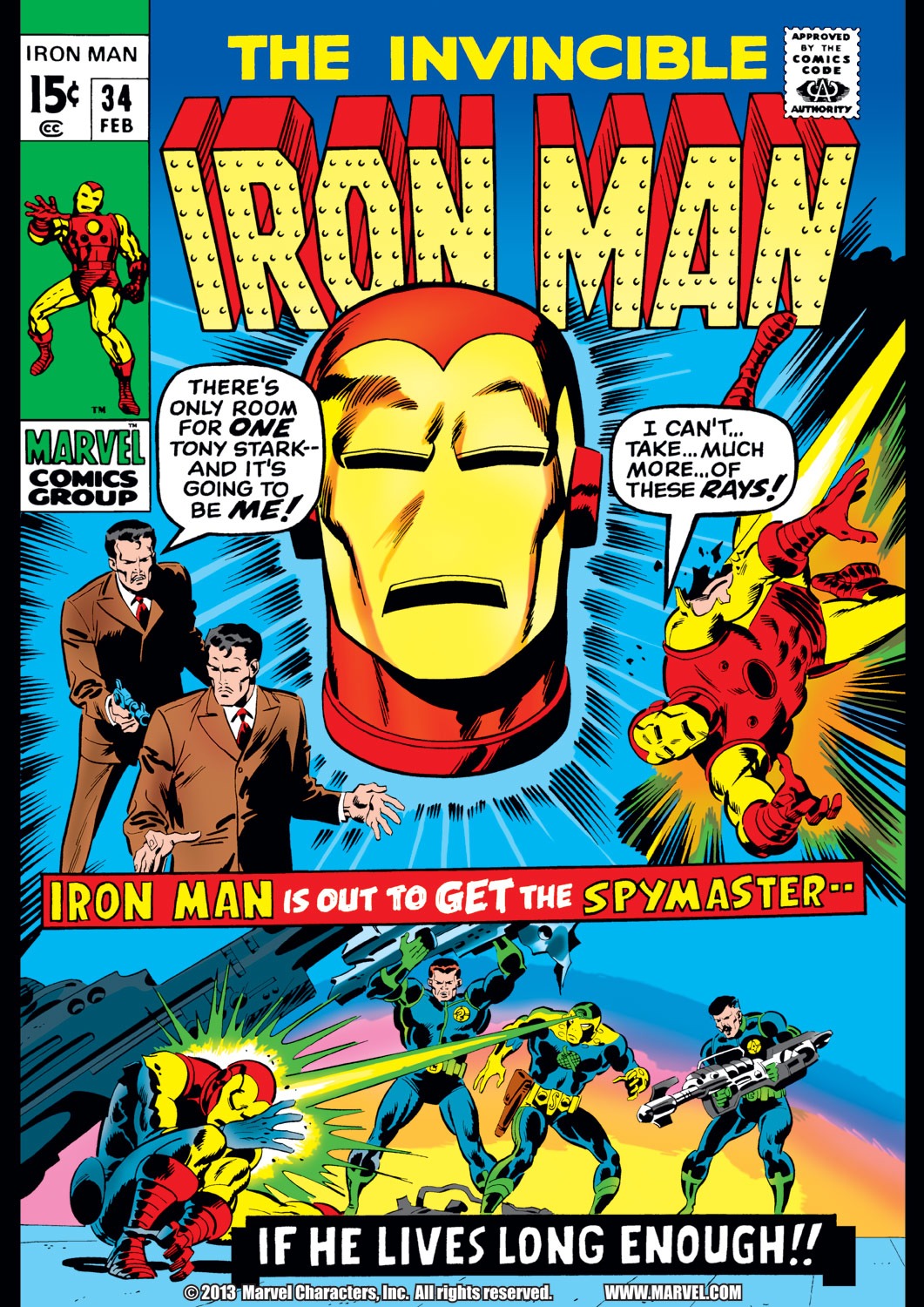 Read online Iron Man (1968) comic -  Issue #34 - 1