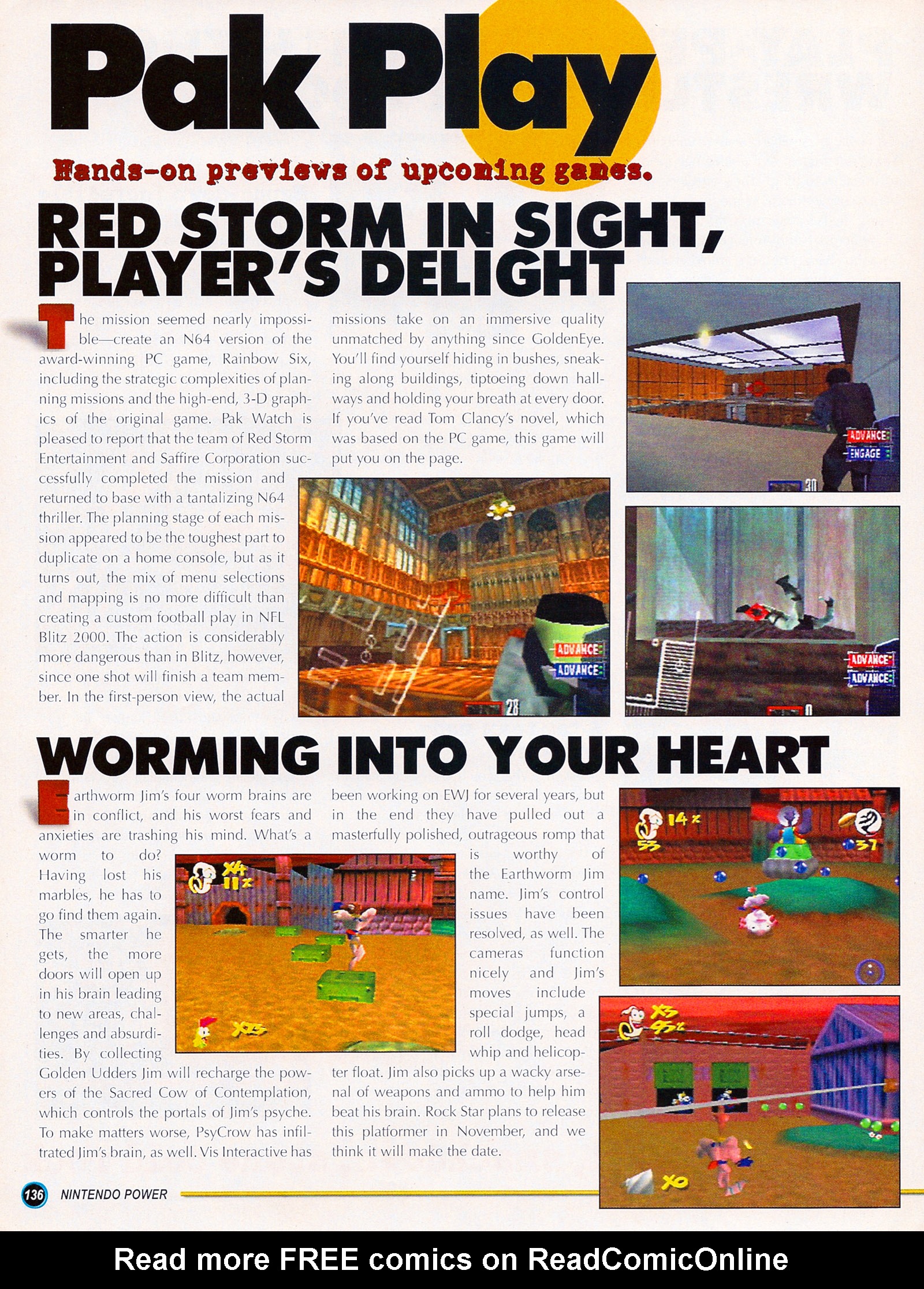 Read online Nintendo Power comic -  Issue #125 - 163