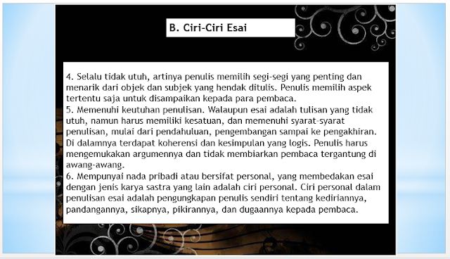 POWERPOINT ESAI SASTRA RINGKASAN MATERI, SOAL UN, DAN