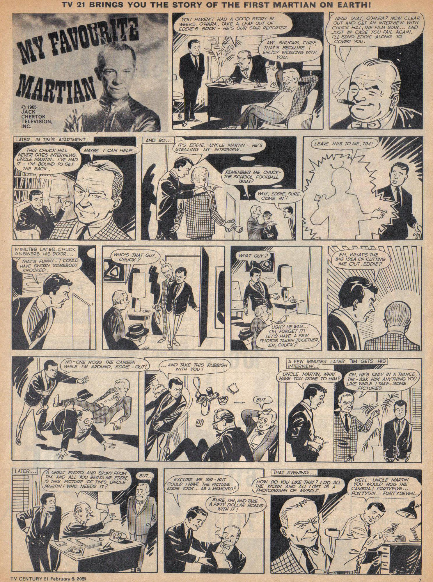 Read online TV Century 21 (TV 21) comic -  Issue #3 - 7