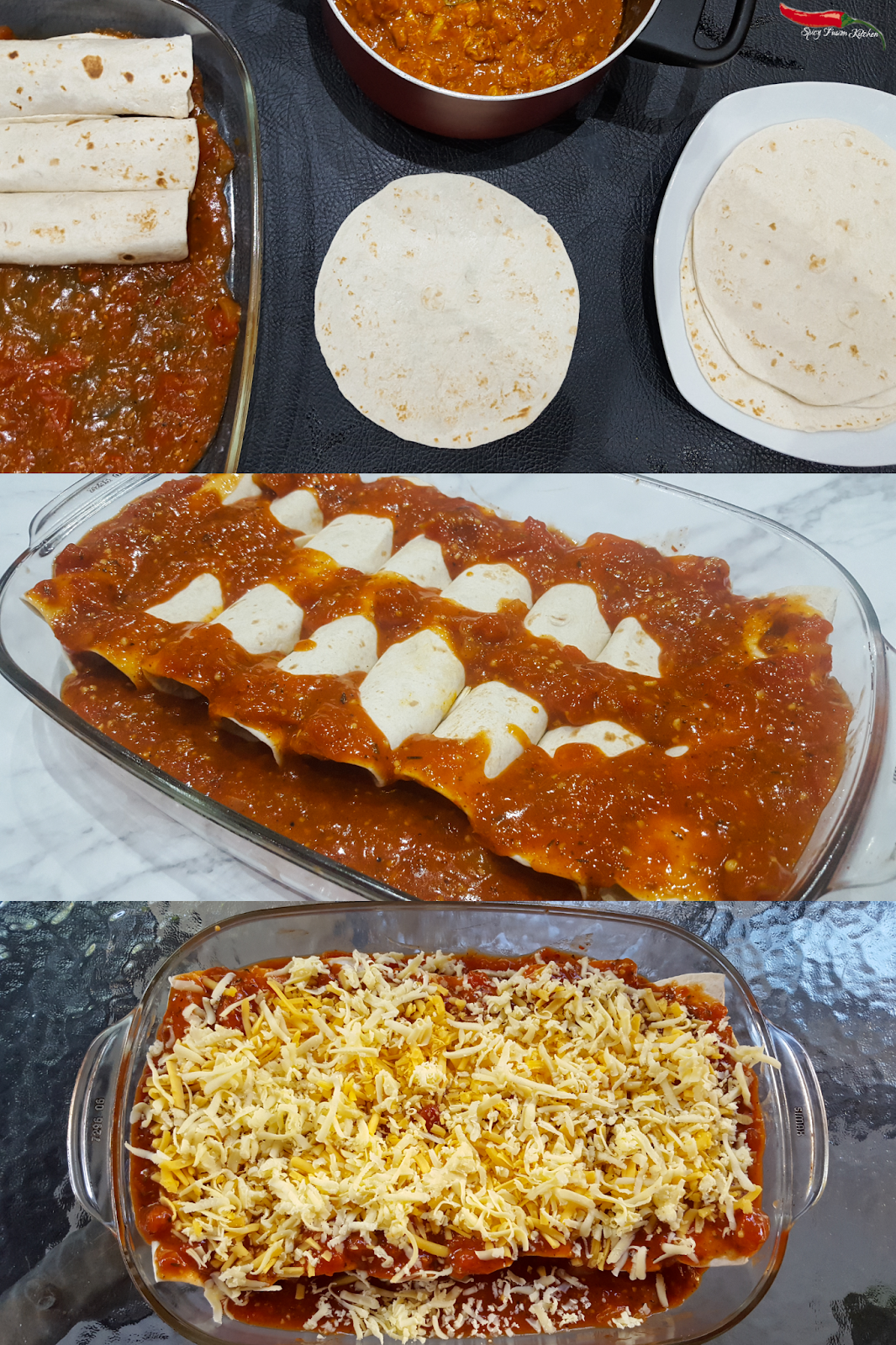 Enchiladas Recipe Spicy Fusion Kitchen