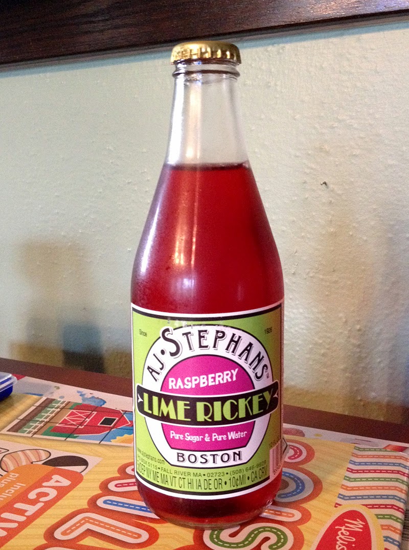 Steve's Root Beer Journal AJ Stephans Raspberry Lime Rickey