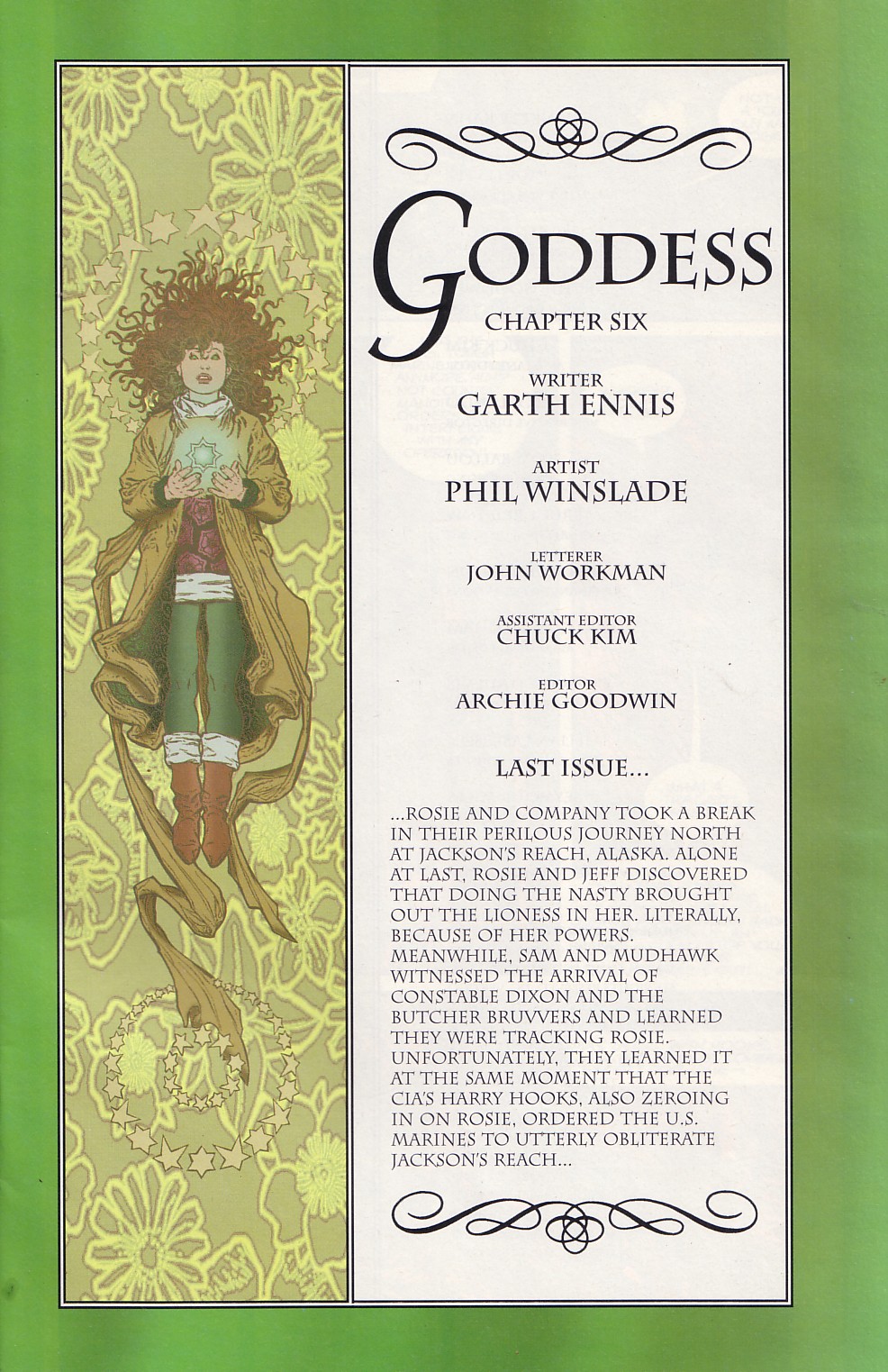 Read online Goddess comic -  Issue #6 - 2