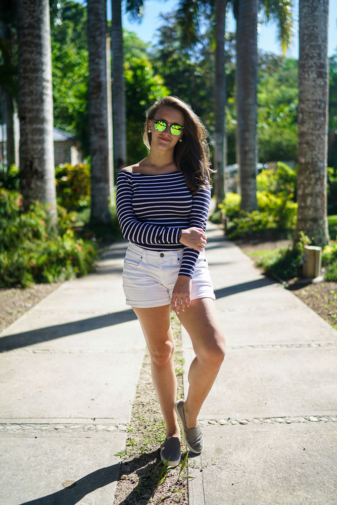 Krista Robertson, Covering the Bases,Travel Blog, NYC Blog, Preppy Blog, Style, Fashion Blog, Travel, Fashion, Preppy Style, Blogger Style, Jamaica, Zip Lining, Jamaica Vacation, Summer Essentials, Summer Must Haves, Beach Looks, Beach Trips, Beach, White Shorts