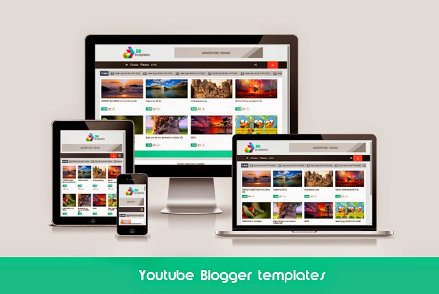 Youtube Responsive Video Blogger Template
