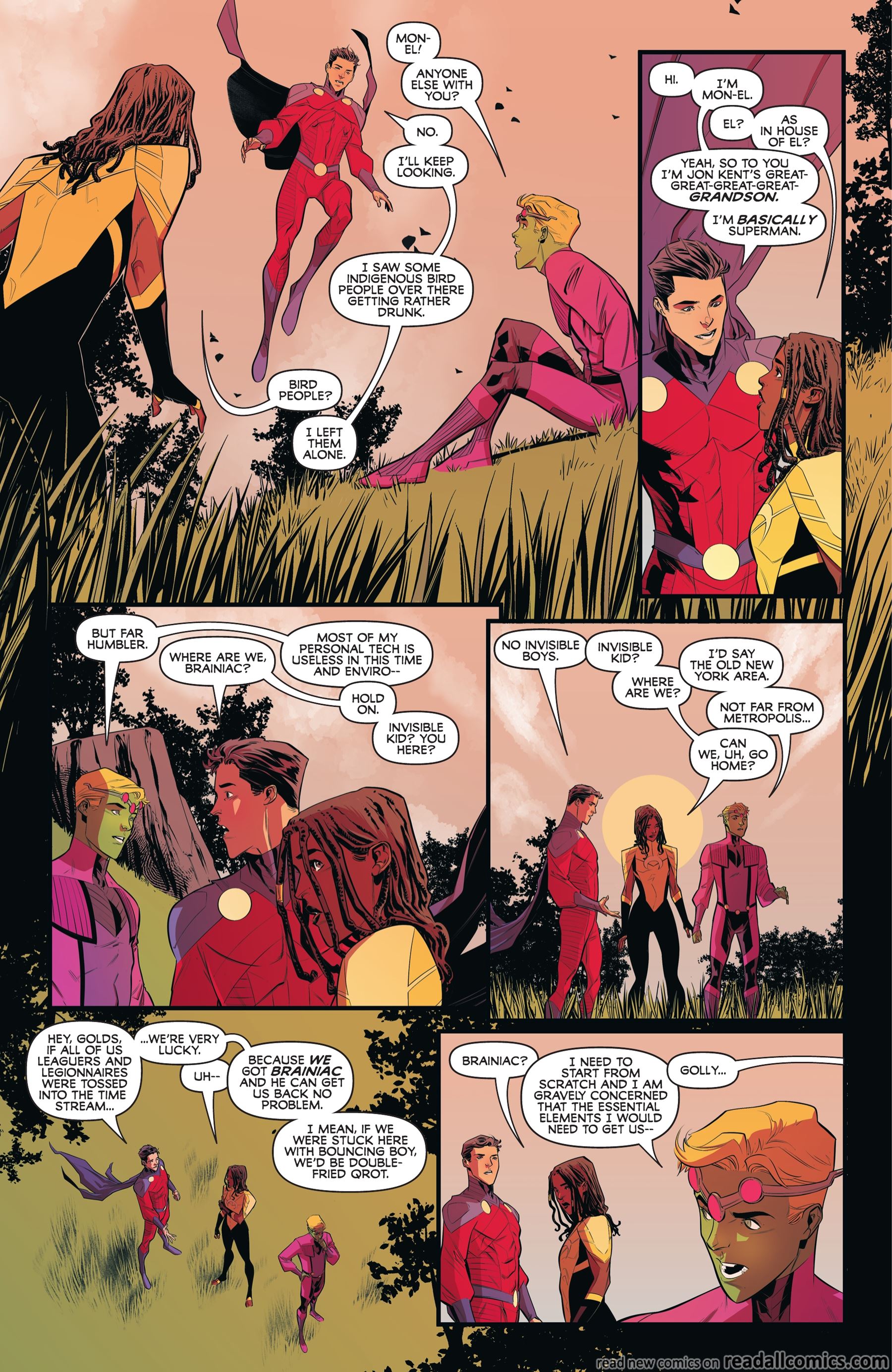 Justice League vs. the Legion of Super-Heroes Vol. 1 chapter 3 page 12