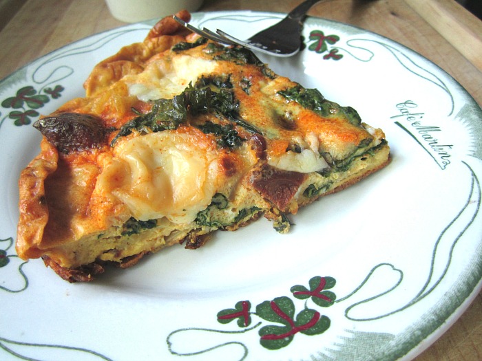 Summer Frittata Kale & Chorizo