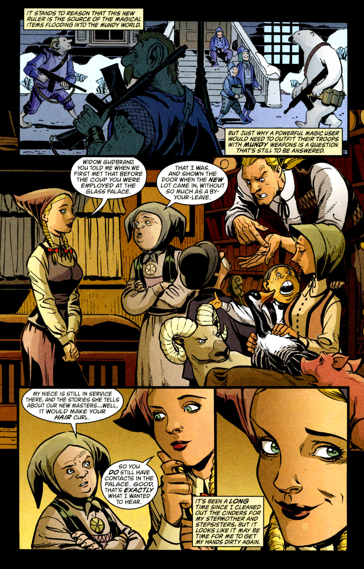 Read online Cinderella: From Fabletown with Love comic -  Issue #5 - 12