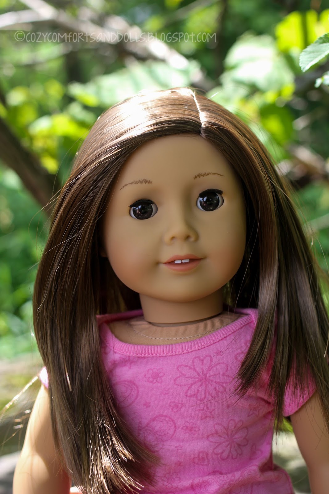 American Girl TRULY ME doll just like you long brown hair & eyes light skin #59