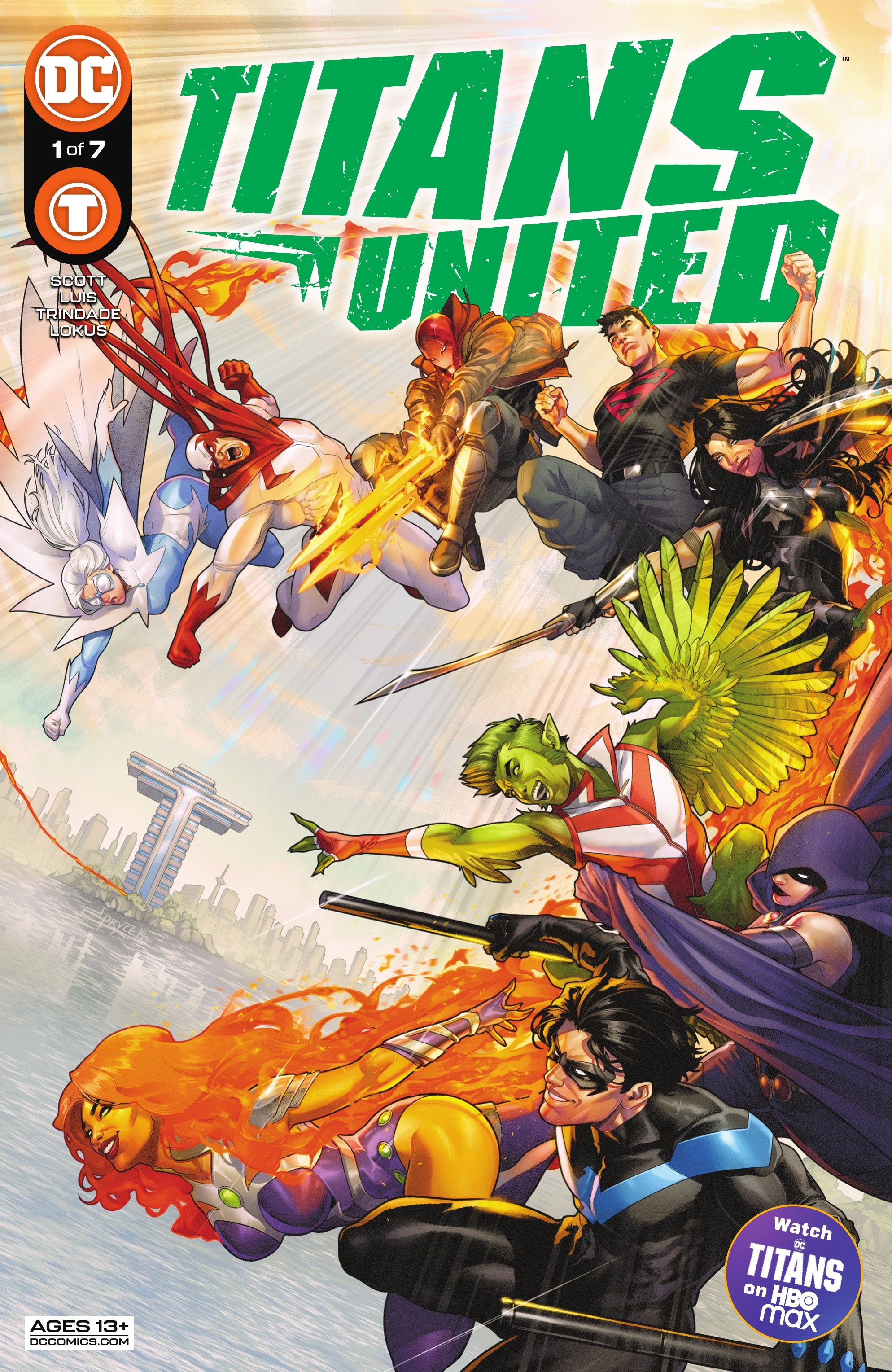 Read online Titans United comic -  Issue #1 - 1