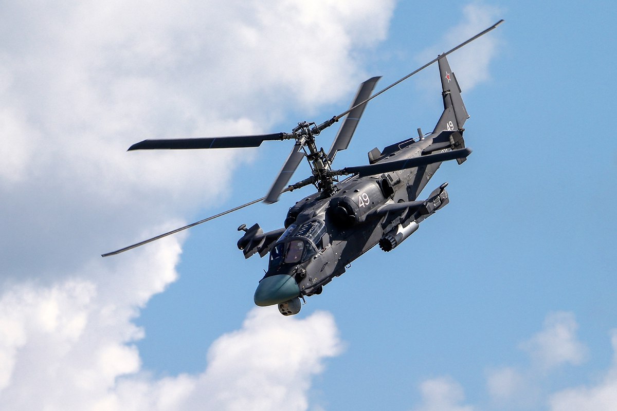 Ka-52 helicopter to be armed with new defense system