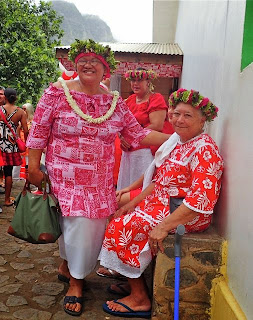 Marquesa locals, french polynesia, cruiser activities