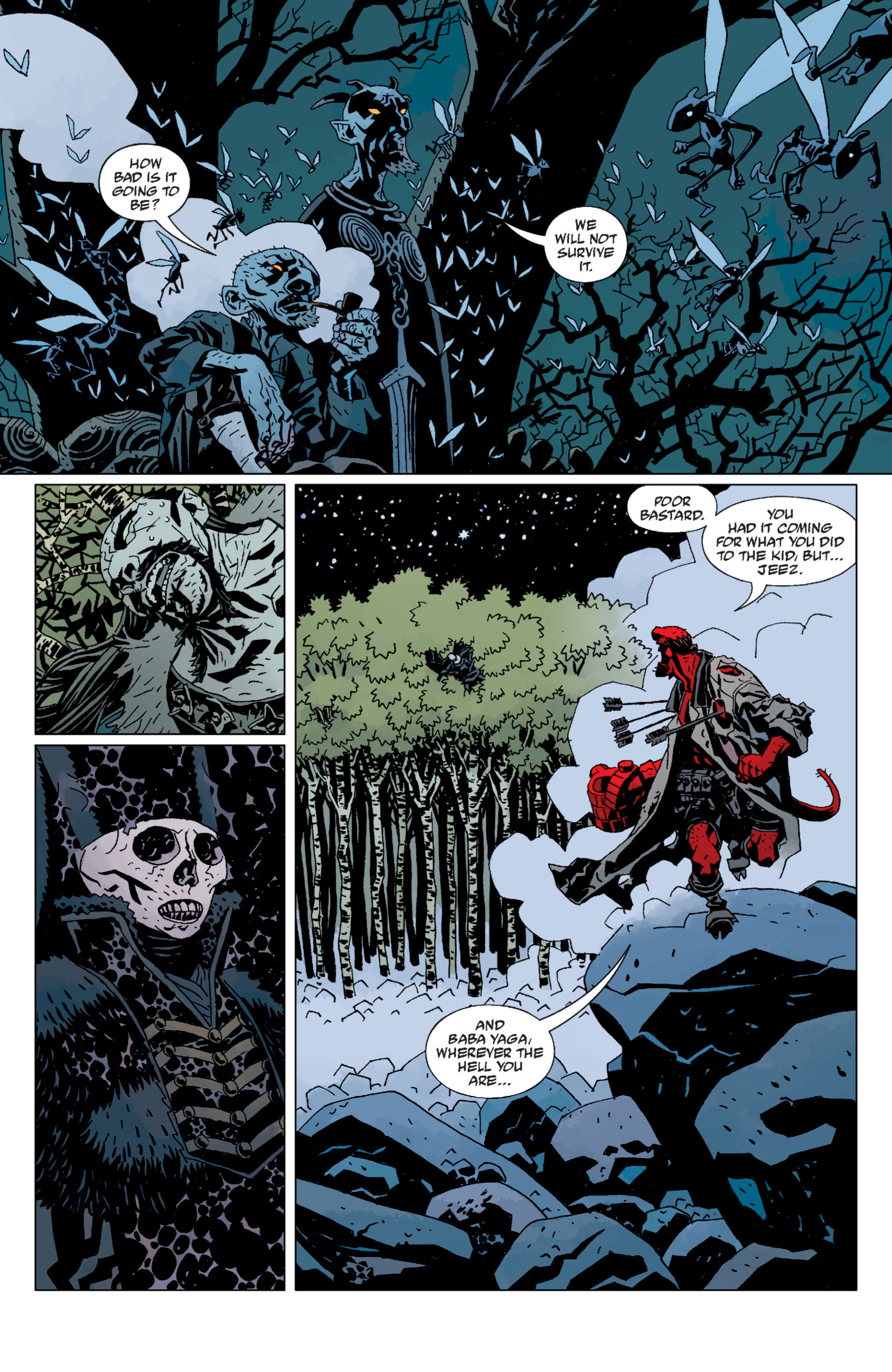 Read online Hellboy comic -  Issue #8 - 126