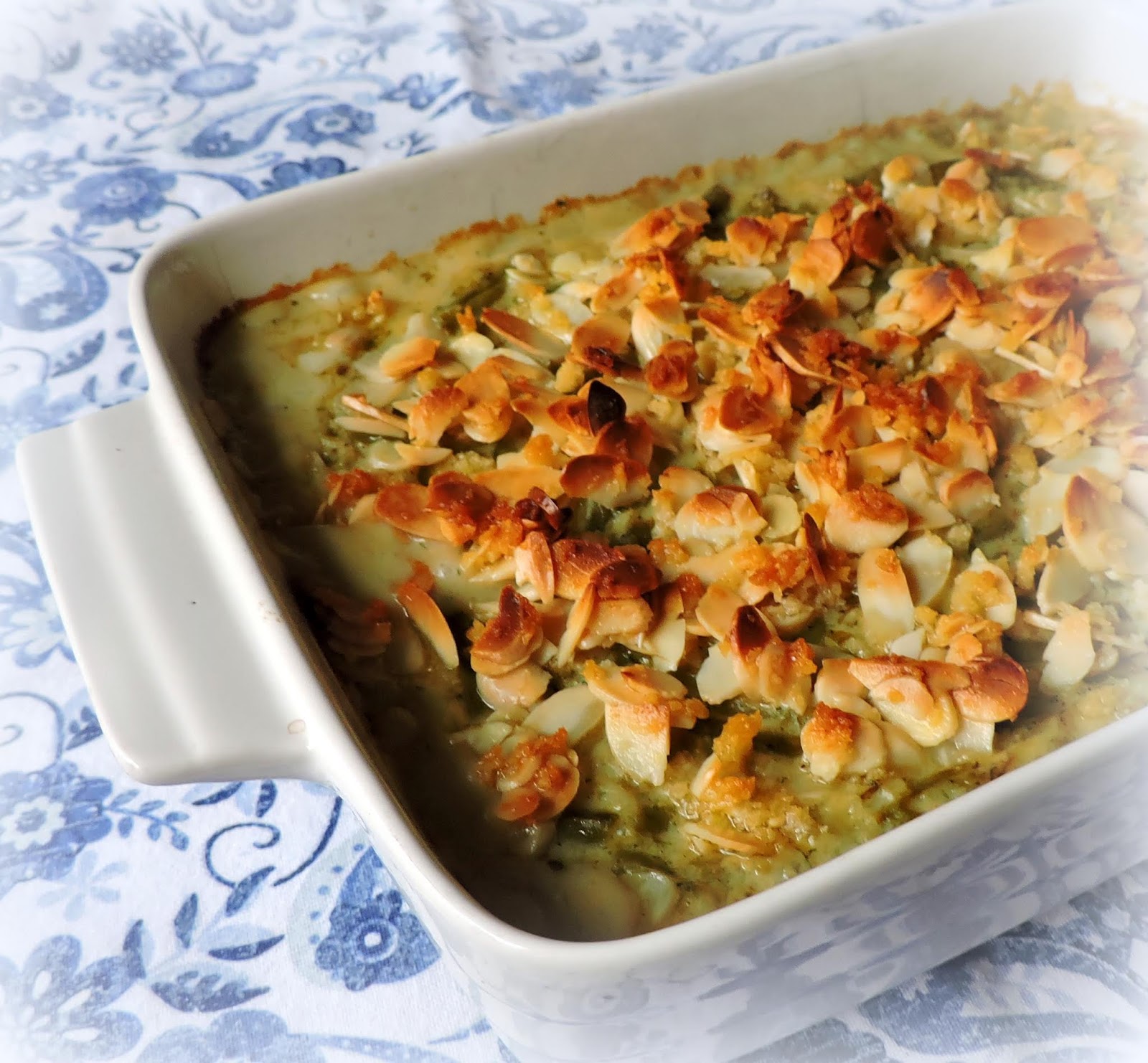Green Bean & Almond Casserole The English Kitchen