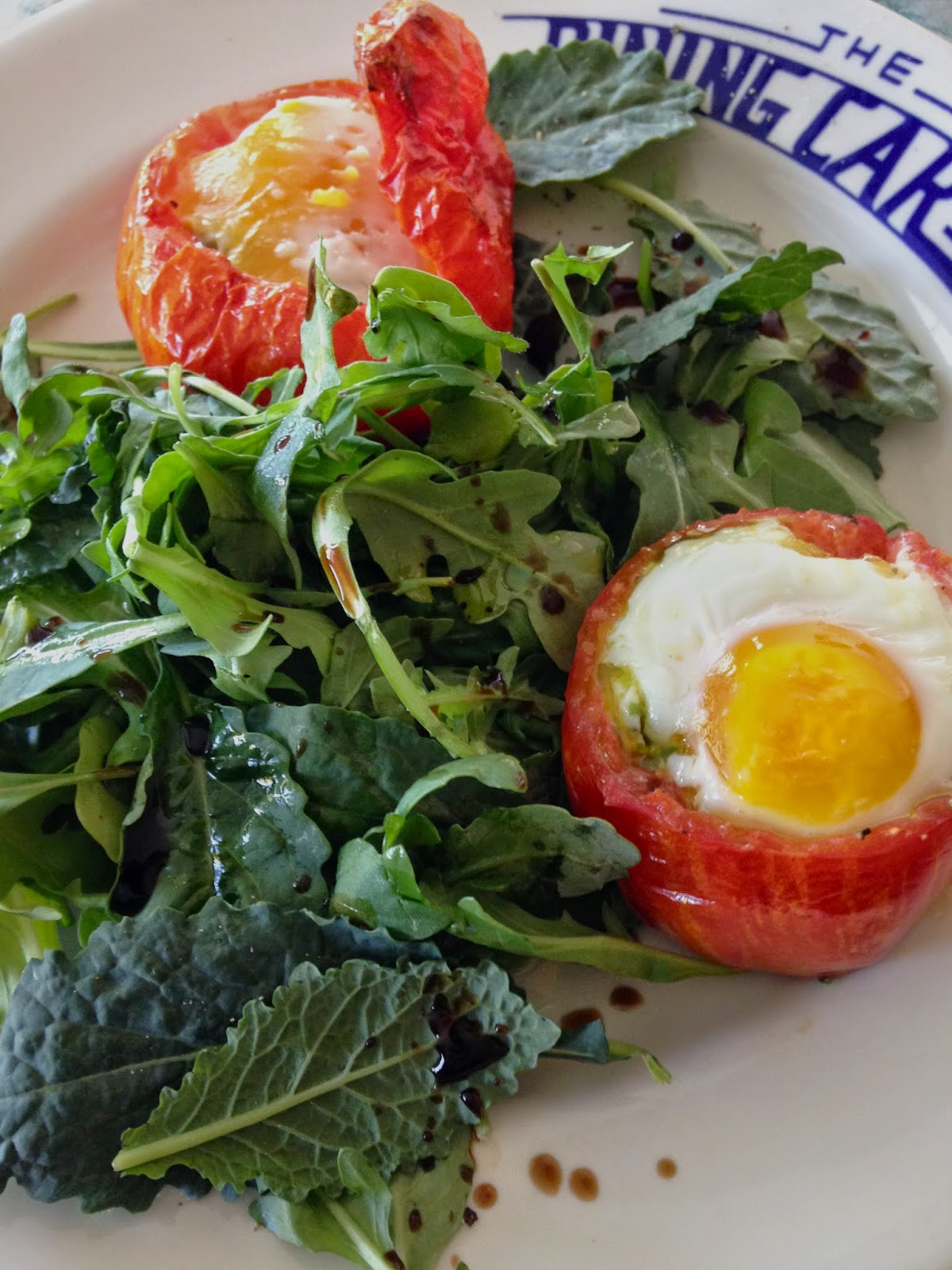 Kitchen Roots Baked Pesto and Egg Tomatoes Stuffing Part 3