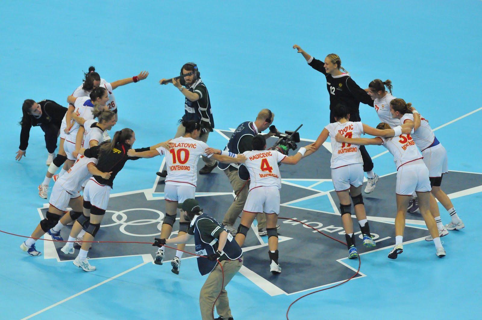 London 2012 Olympic Photo Blog Women's Team Handball Semifinal
