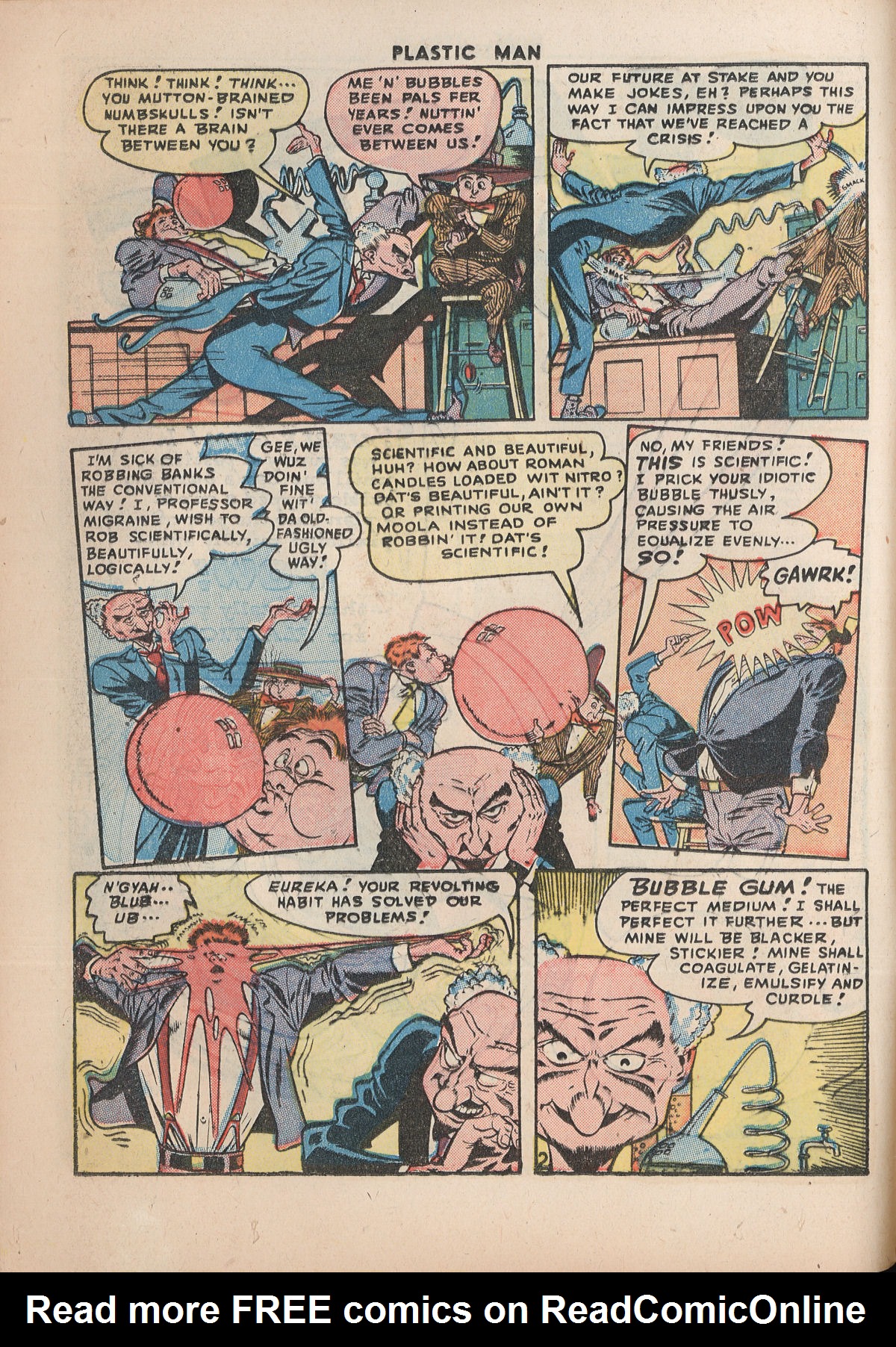 Read online Plastic Man (1943) comic -  Issue #11 - 16