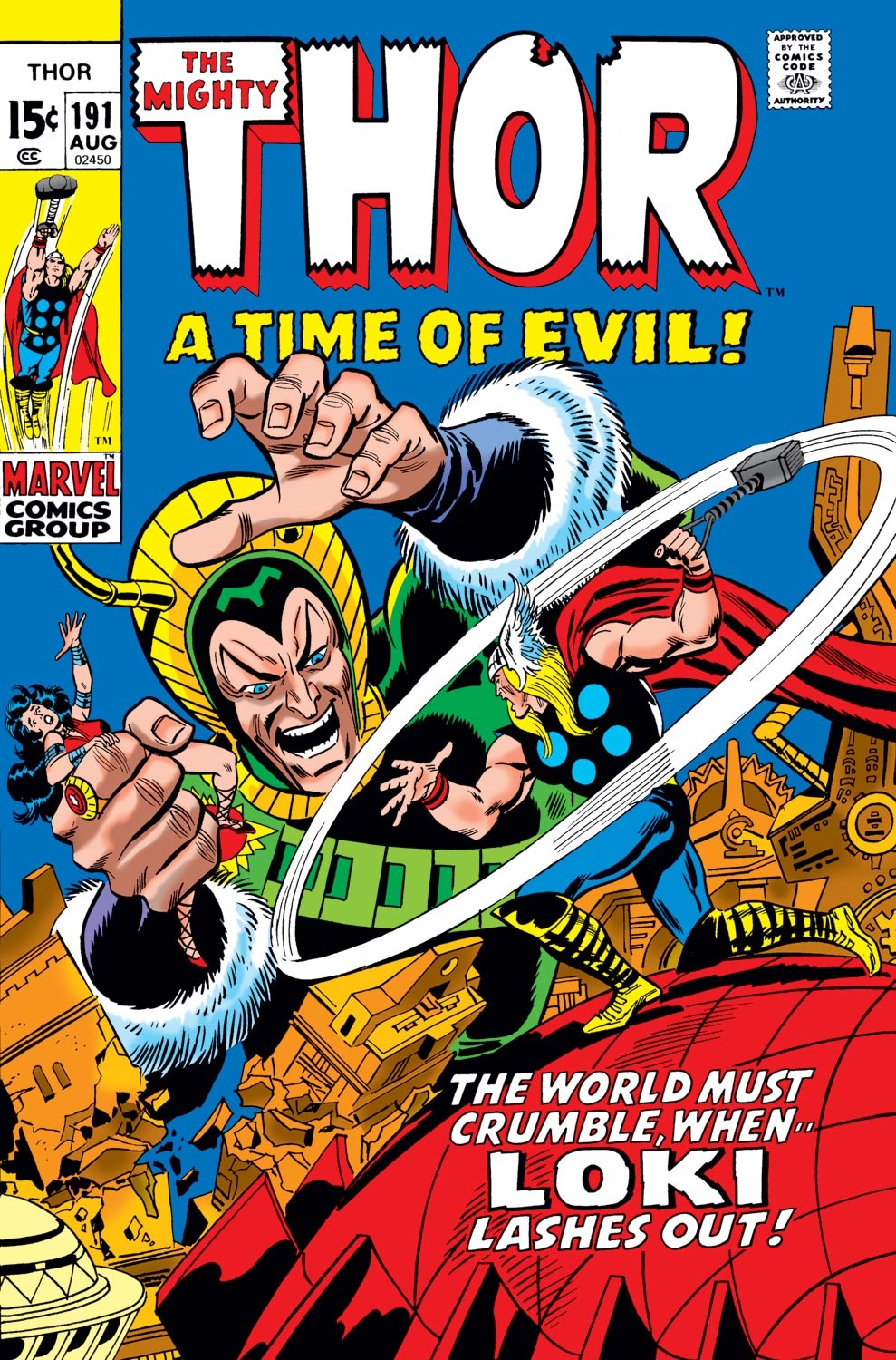 Read online Thor (1966) comic -  Issue #191 - 1