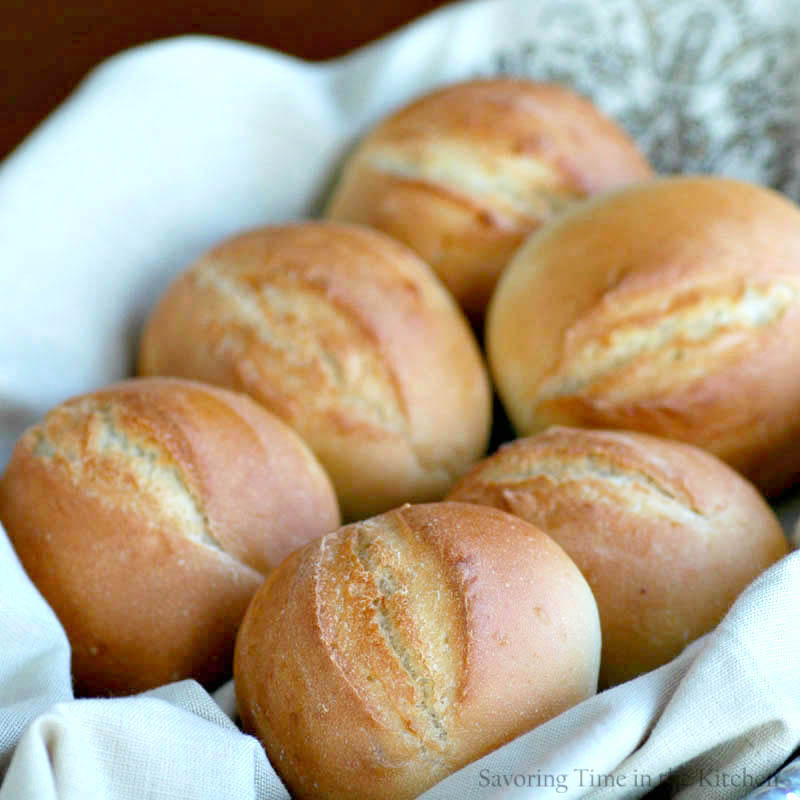 Savoring Time in the Kitchen: Angie's German Hard Rolls
