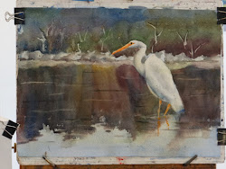 watercolor painting beginning course half finished witte studio end