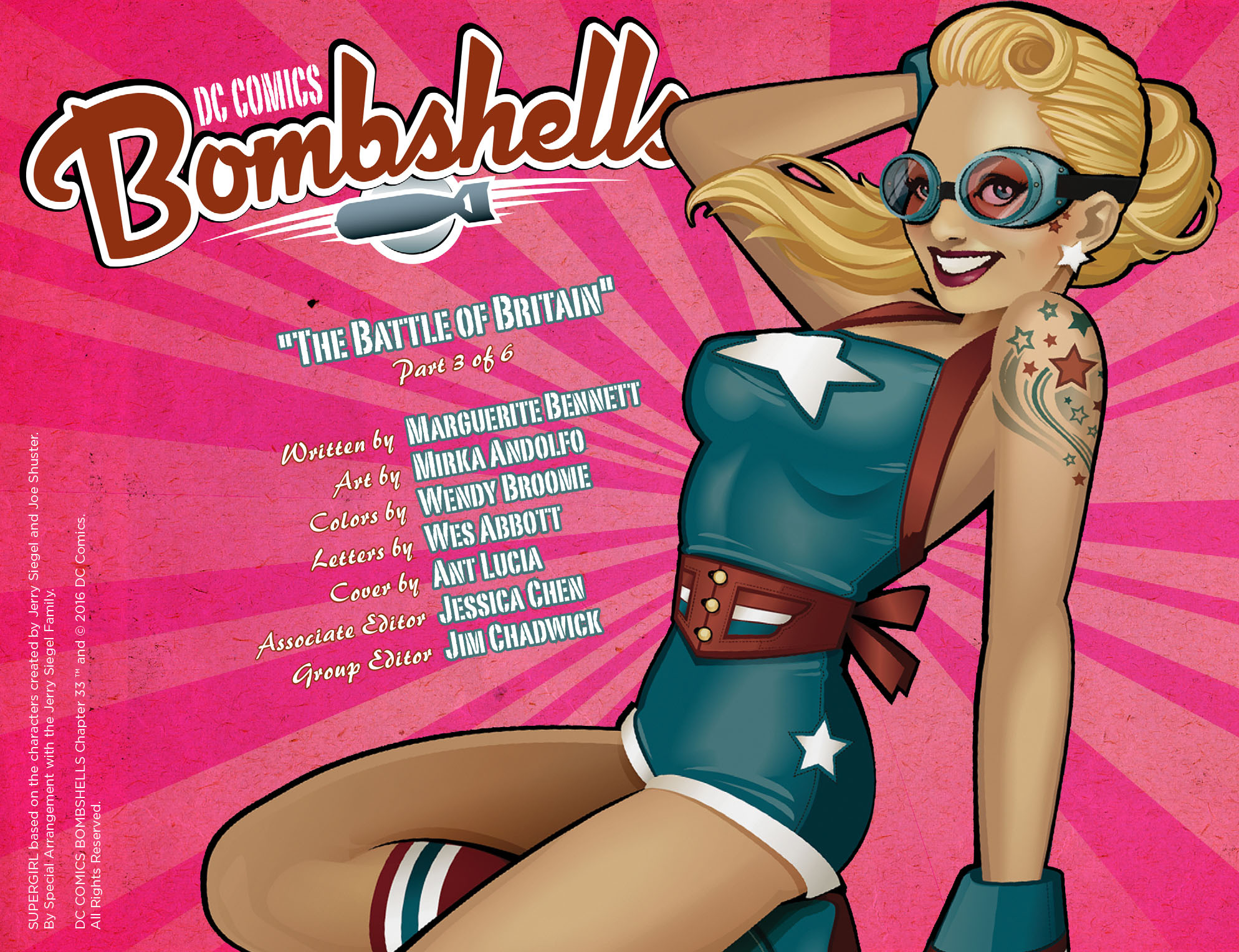 Read online DC Comics: Bombshells comic -  Issue #33 - 2