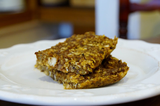  Pumpkin Quinoa Bars